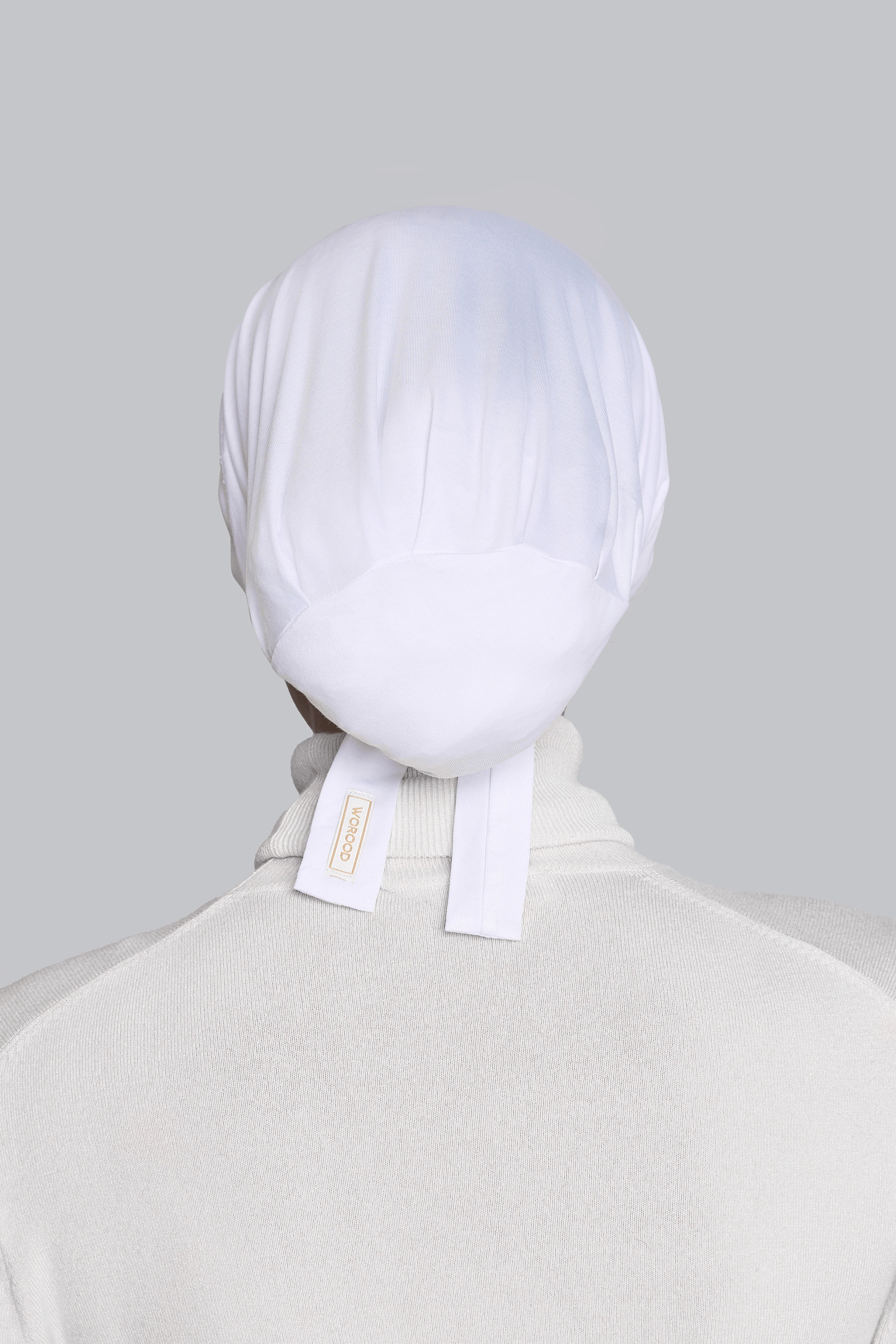 White Bamboo Inner Cap - Image 3